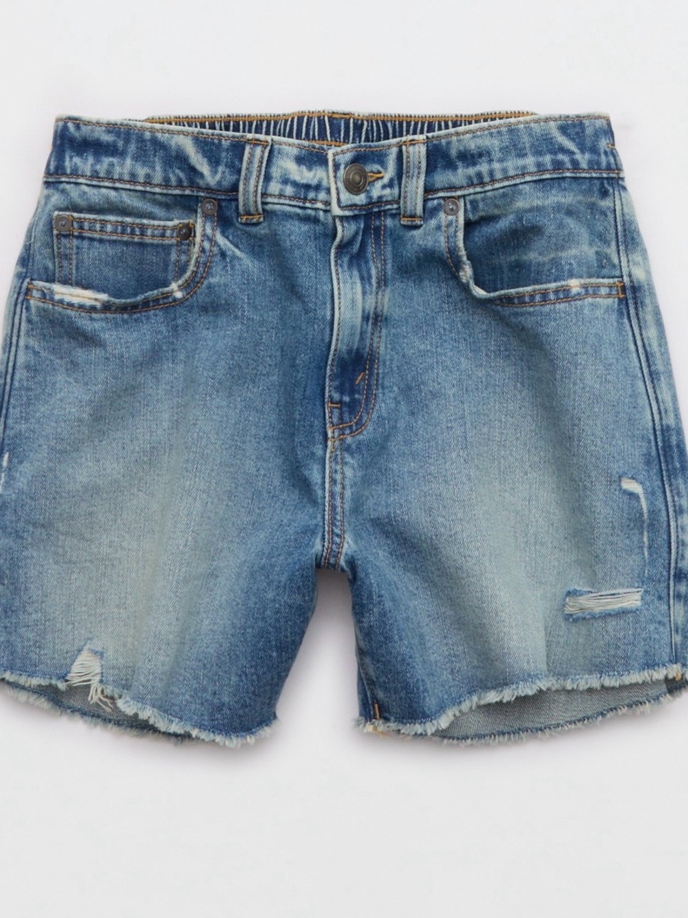 Aerie Daydream Denim Shorts NWT Large - Picture 4 of 5